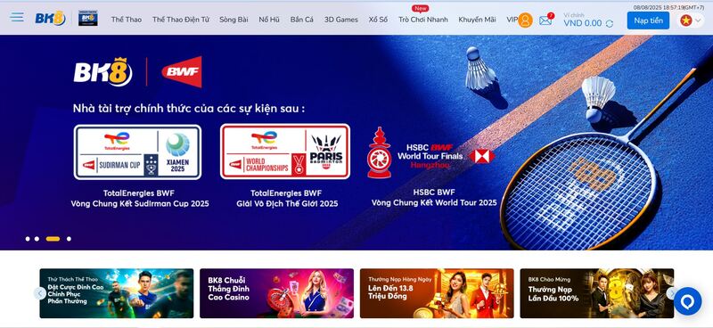 Người chơi nên truy cập trang web chính chủ từ BK8